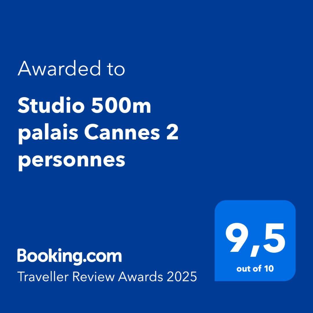 Studio 500M Palais Cannes 2 Personnes מראה חיצוני תמונה